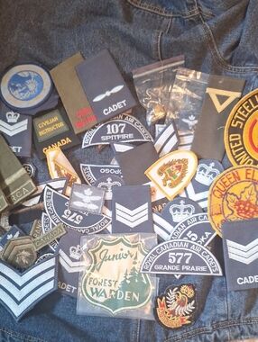 Vintage Clothing Badges